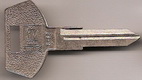 B-68 B68 KEY BLANK ONLY GM 1991 CHEVY CAVALIER IGNITION