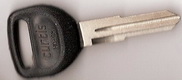 HD-98 HD98 PLASTIC HEAD KEY BLANK HONDA ACCORD 1990 AND UP