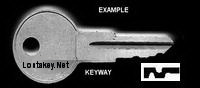PRM520 Single Sided Key